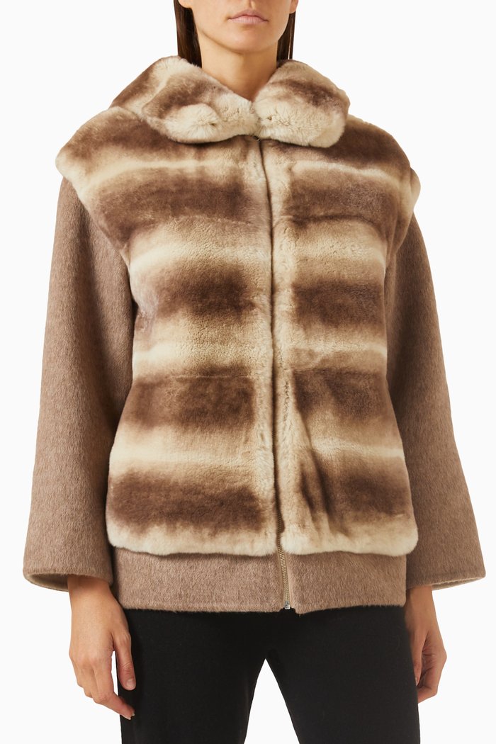

Après Chinchilla Hooded Jacket, Neutral