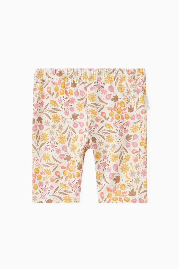 

Printed Bike Shorts in Organic Cotton-jersey, Multicolour