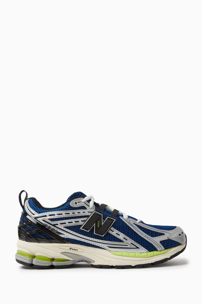 

1906 New Vintage Sneakers in Suede and Mesh, Blue