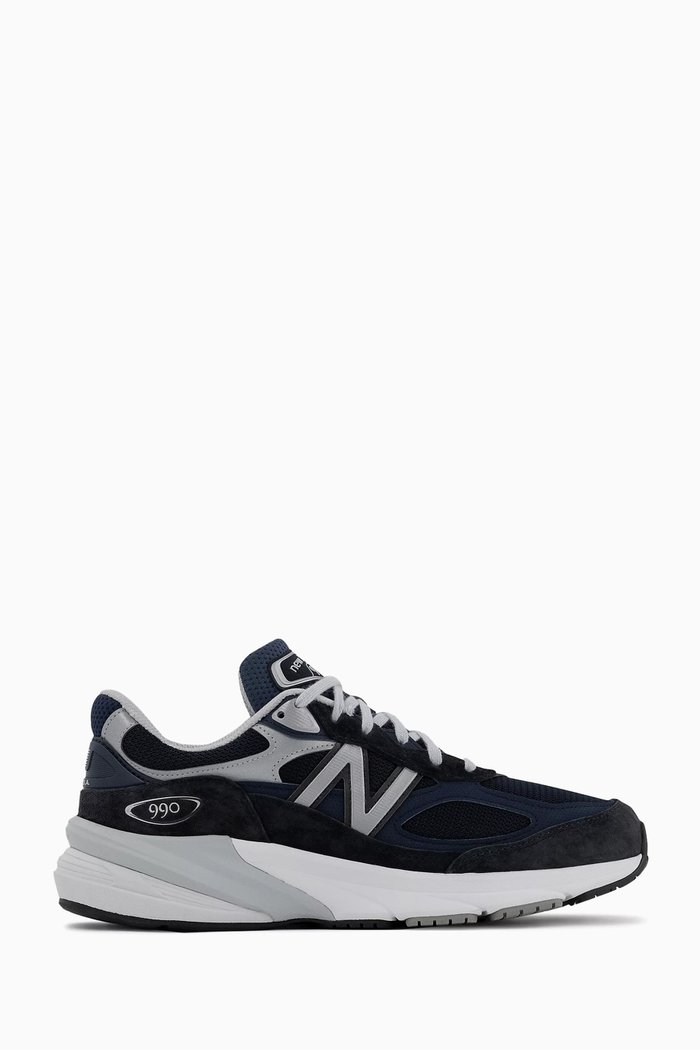 

990v6 Sneakers in Suede & Mesh, Blue