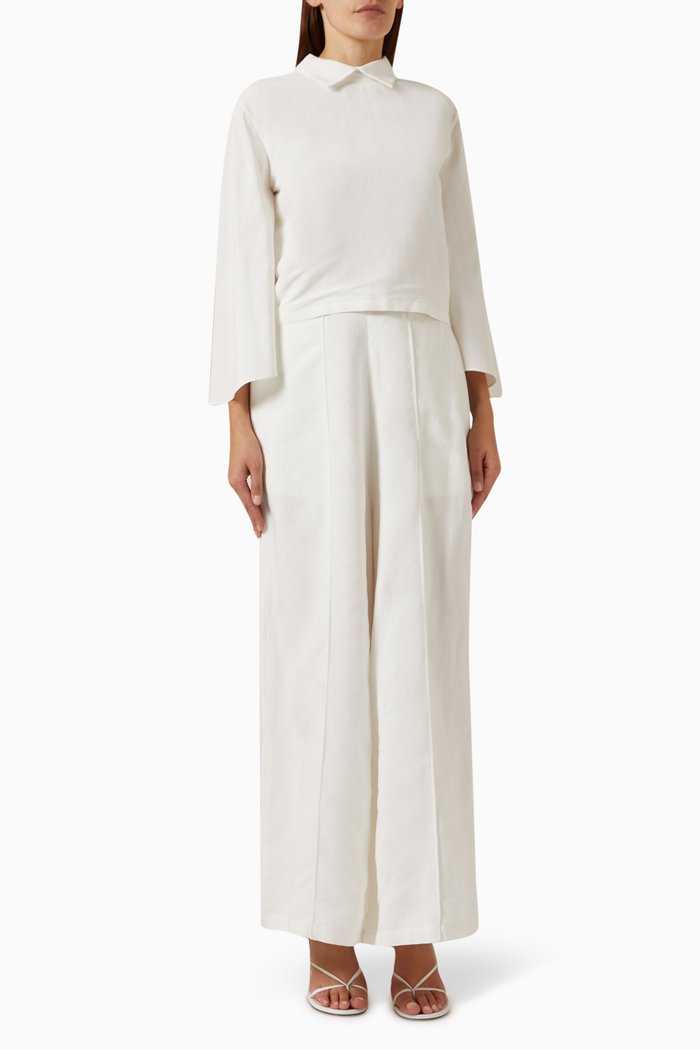 

Shirt & Trouser Set, Neutral