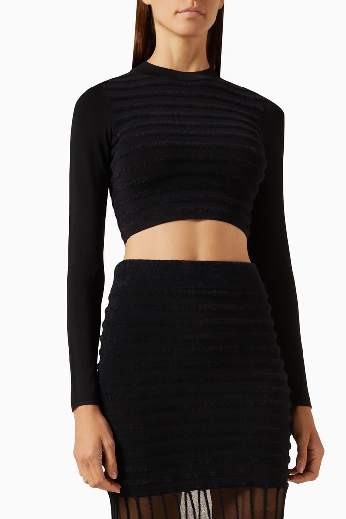 

Hela Cropped Top, Black