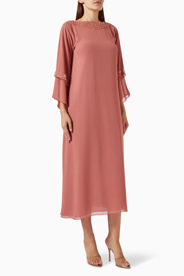 

Sequin-embellished Dress, Pink