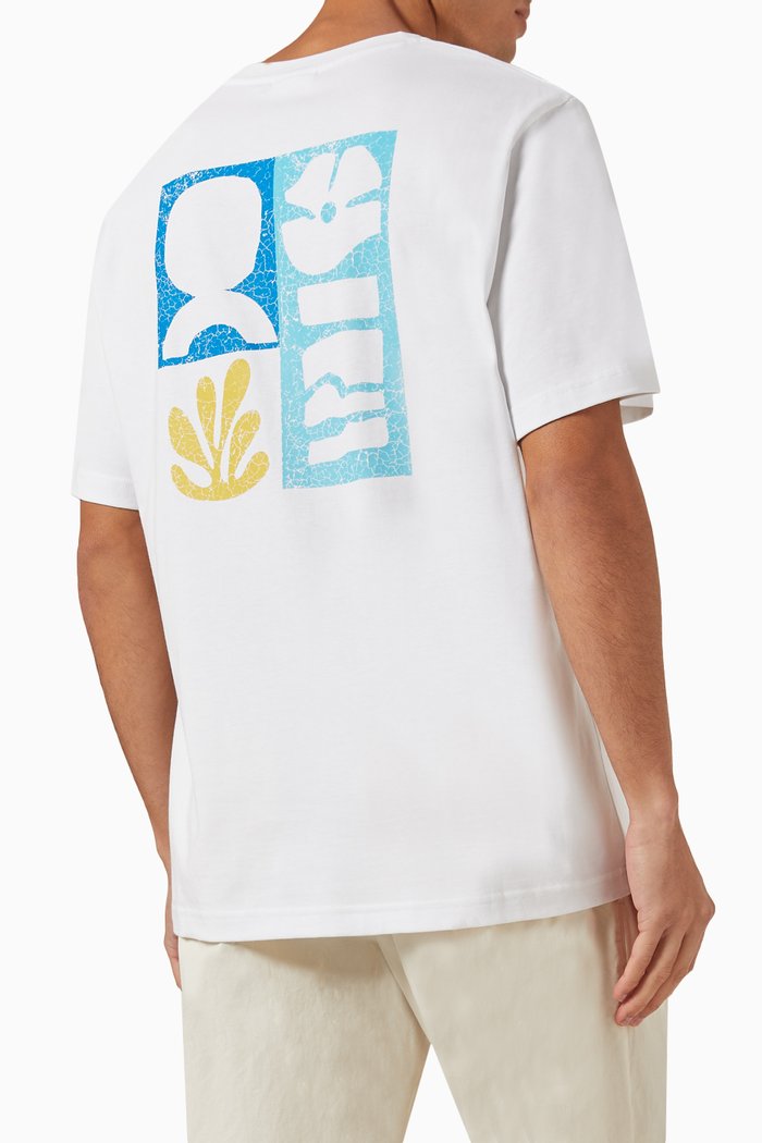 Dean T-shirt in Cotton Jersey, White