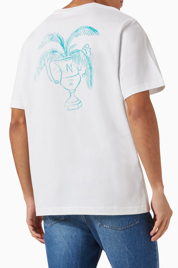 

Dean T-shirt in Cotton Jersey, White