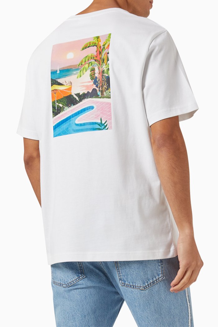 

Dean T-shirt in Cotton Jersey, White