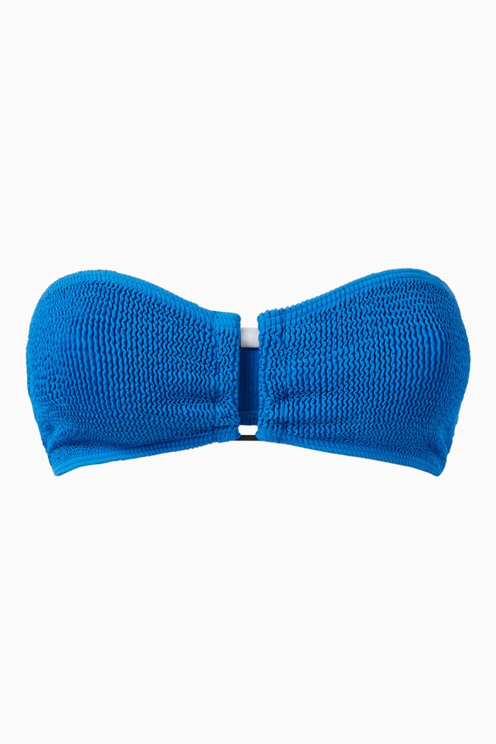 

Blake Bandeau Eco Bikini Top, Blue