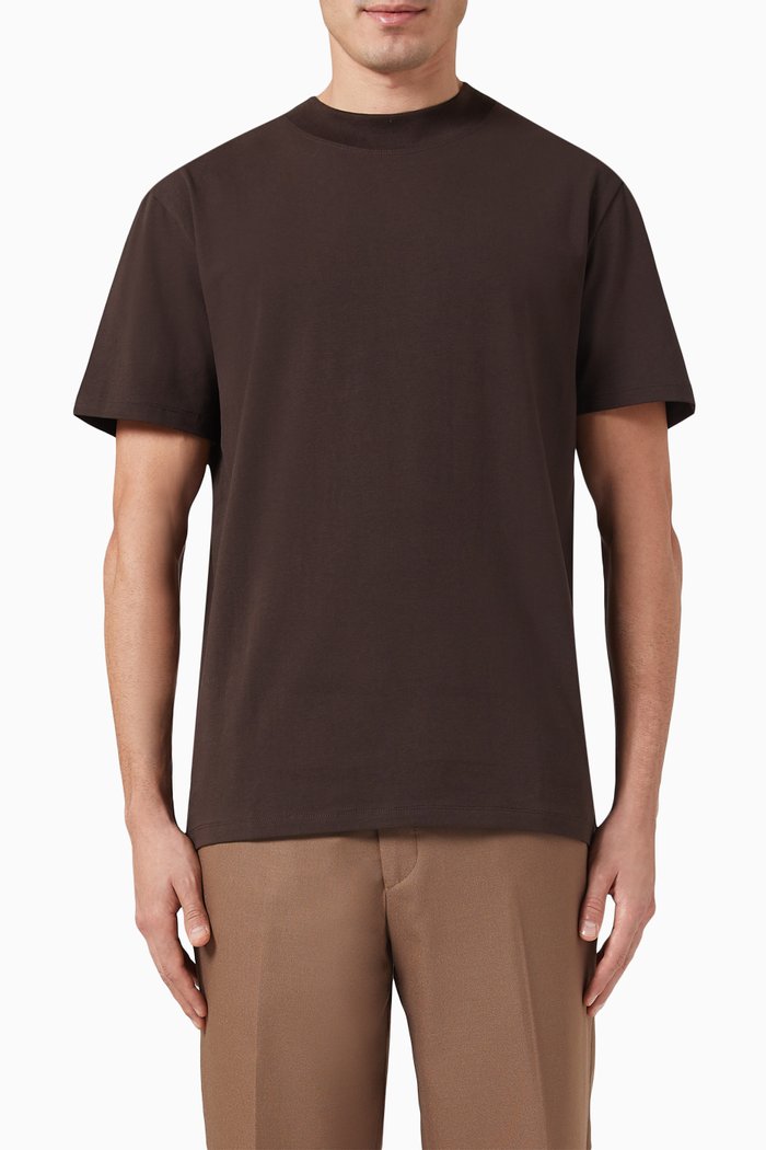 

RoryT-shirt in Organic Cotton, Brown