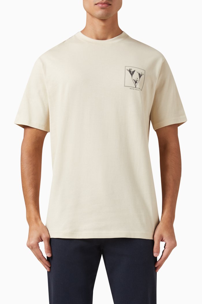 

Printed T-shirt in Organic Cotton, Neutral