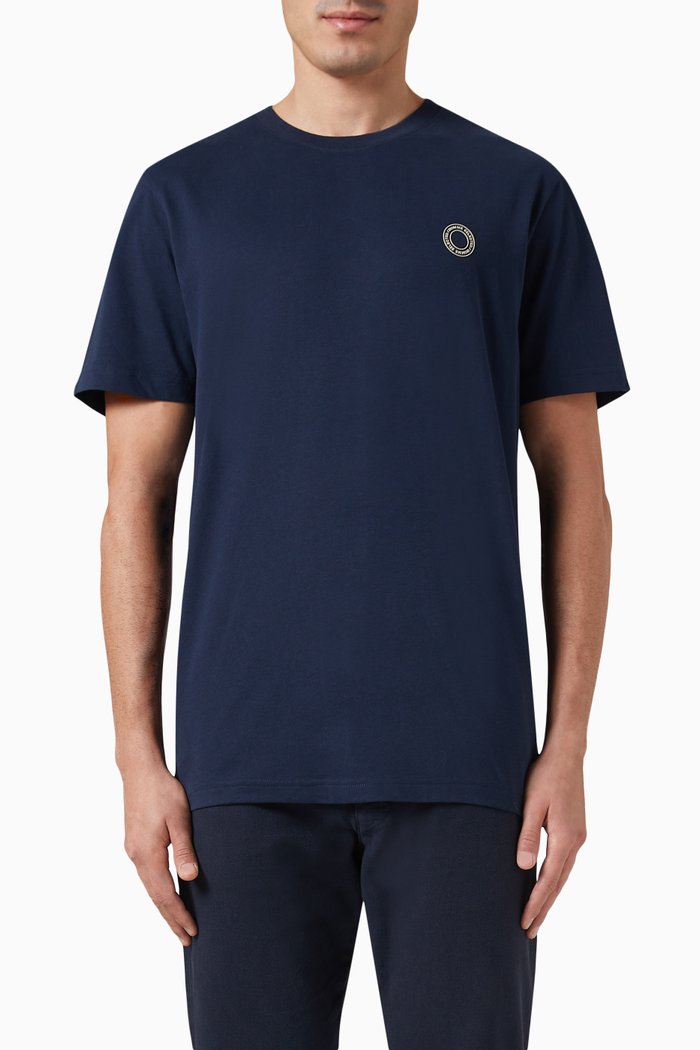 

Logo T-shirt in Cotton, Blue