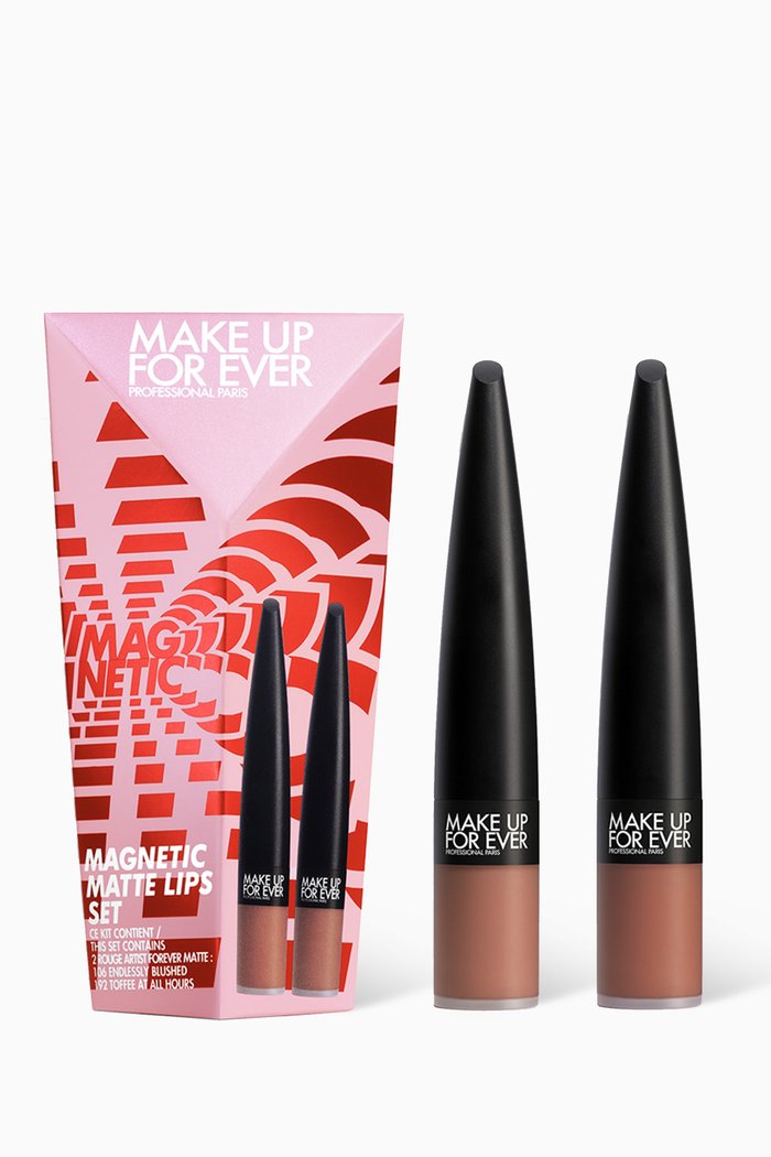

Magnetic Matte Lips Set, Colourless