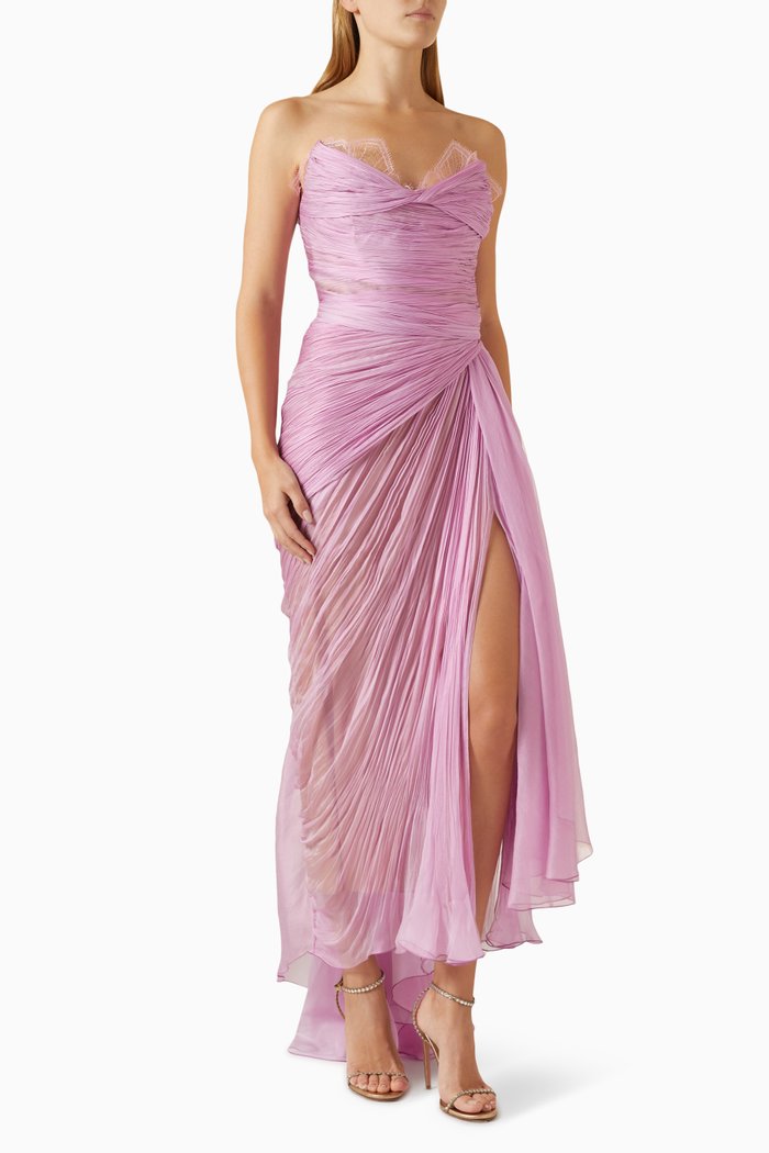 

Julie Ankle Gown, Pink