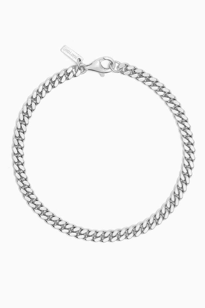 

Mini Cuban Bracelet in Sterling Silver