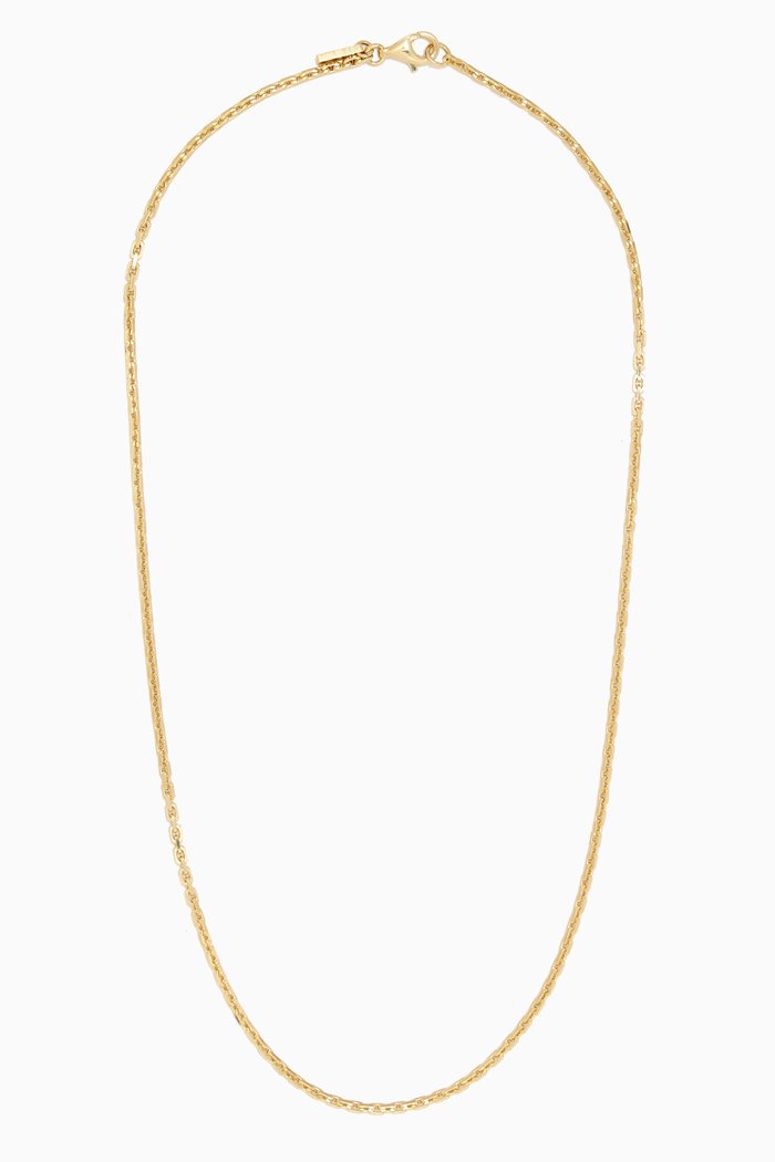 

Mini Anchor Chain in 18kt Gold-plated Sterling Silver
