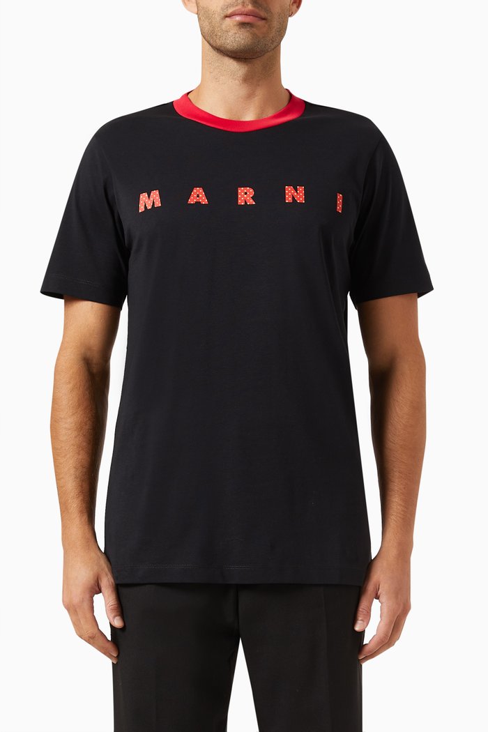 

Logo T-shirt in Bio Cotton Jersey, Black