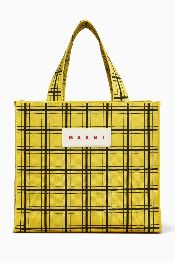 

Medium Shopper Bag in Jacquard, Multicolour
