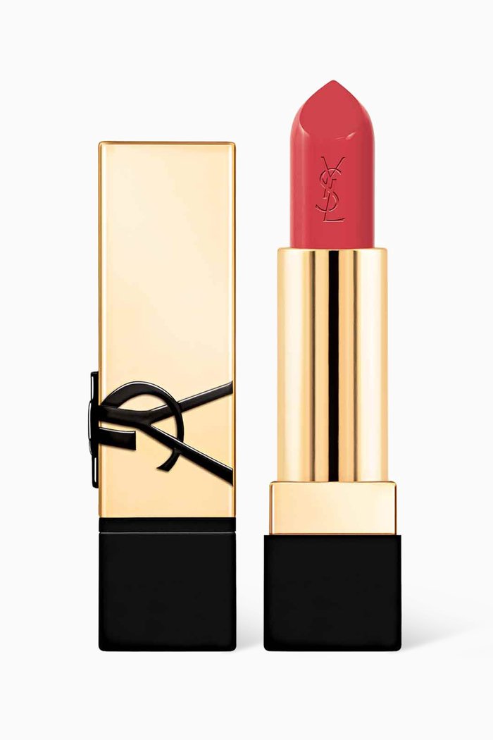 R10 Effortless Vermillion Rouge Pur Couture Lipstick, 3g, Colourless