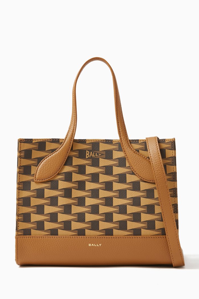 

XS Keep on Tote Bag in Monogram Canvas, Brown