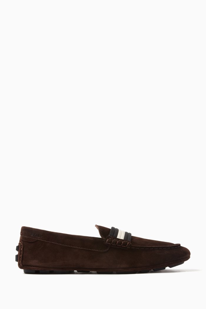

Kansan Driving Shoes in Suede, Black