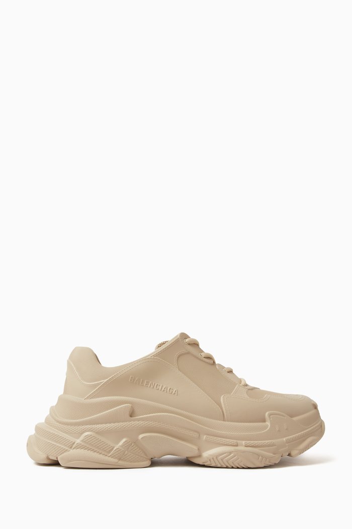 

Triple S Sneakers in EVA Rubber, Brown