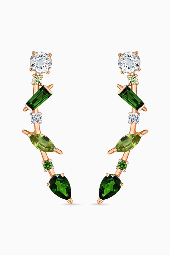 

Fireworks Fiesta Precious Gemstone Earrings in 18kt Rose Gold