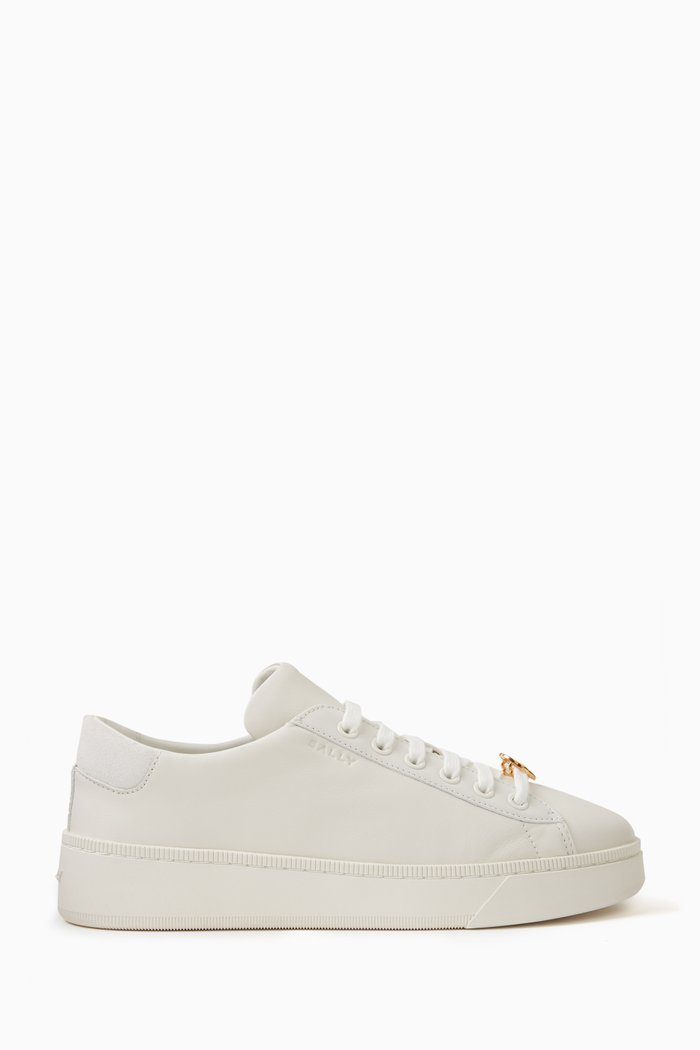 

Ryver Sneakers in Leather, White