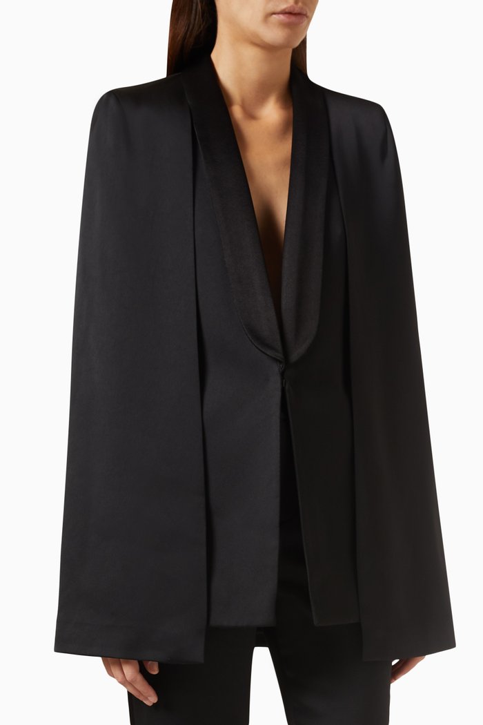

Merrie Cape Jacket, Black
