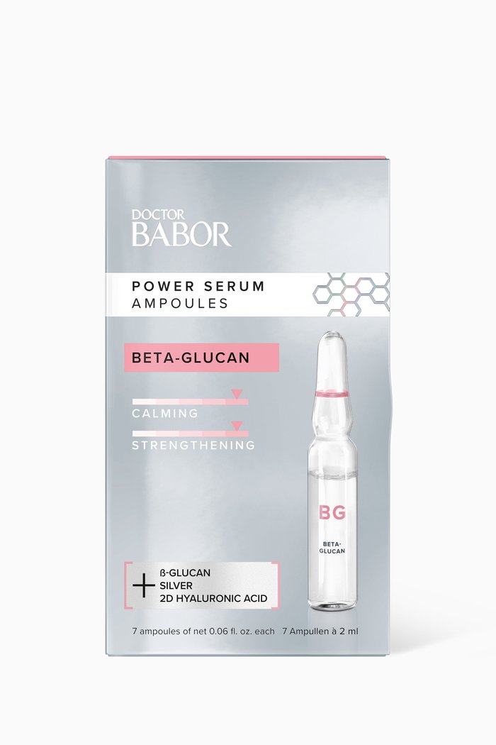 

Power Serum Ampoule: Beta Glucan, 14ml, Colourless