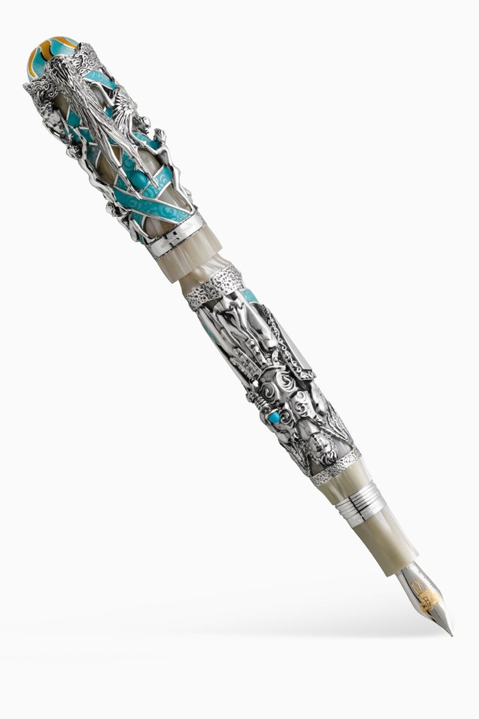 My Guardian Angel Rollerball Pen in Silver
