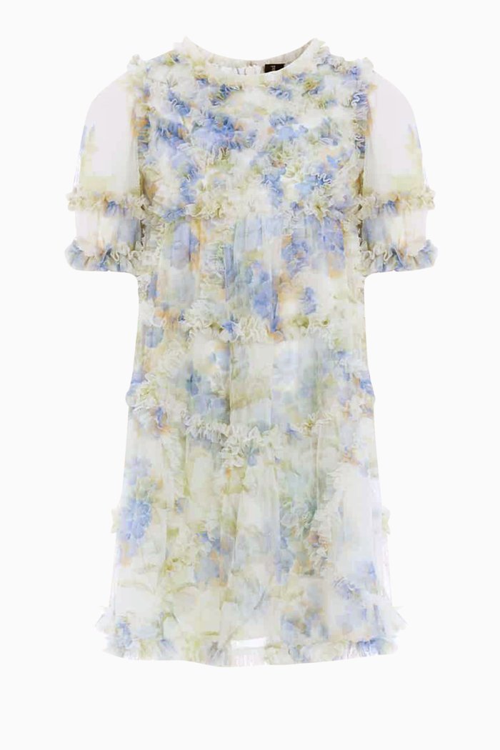 

Summer Posy Maeve Dress in Tulle, White