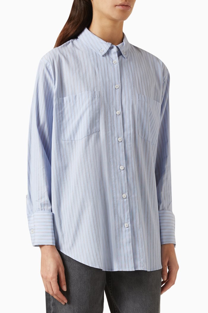 

Catherine Striped Oversized Shirt, Multicolour