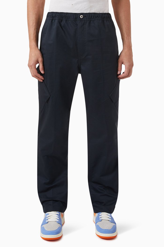 Chicago Trousers in Stretch Cotton-poly Woven, Black