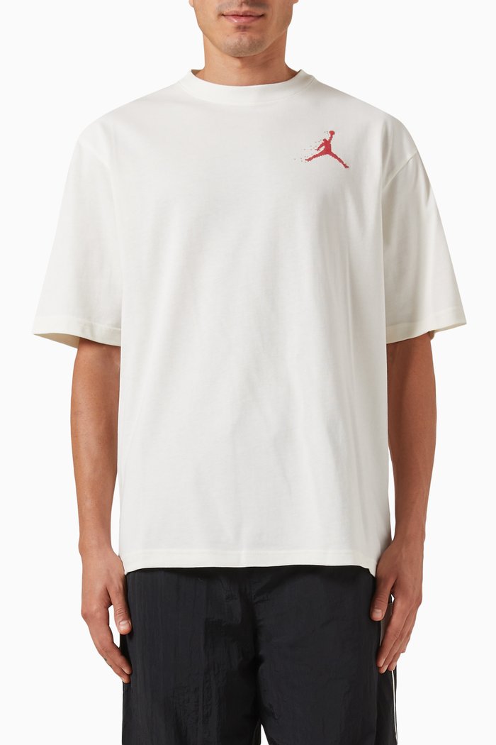 

Logo T-shirt in Cotton-fleece, Neutral
