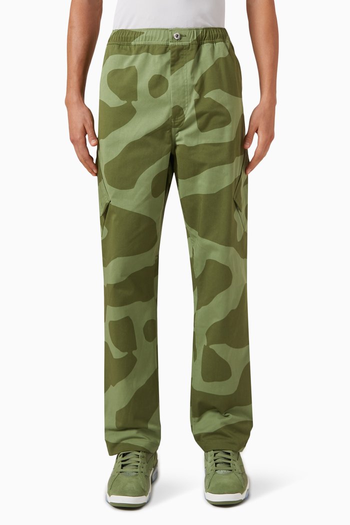 

Statement Camo Trousers, Green