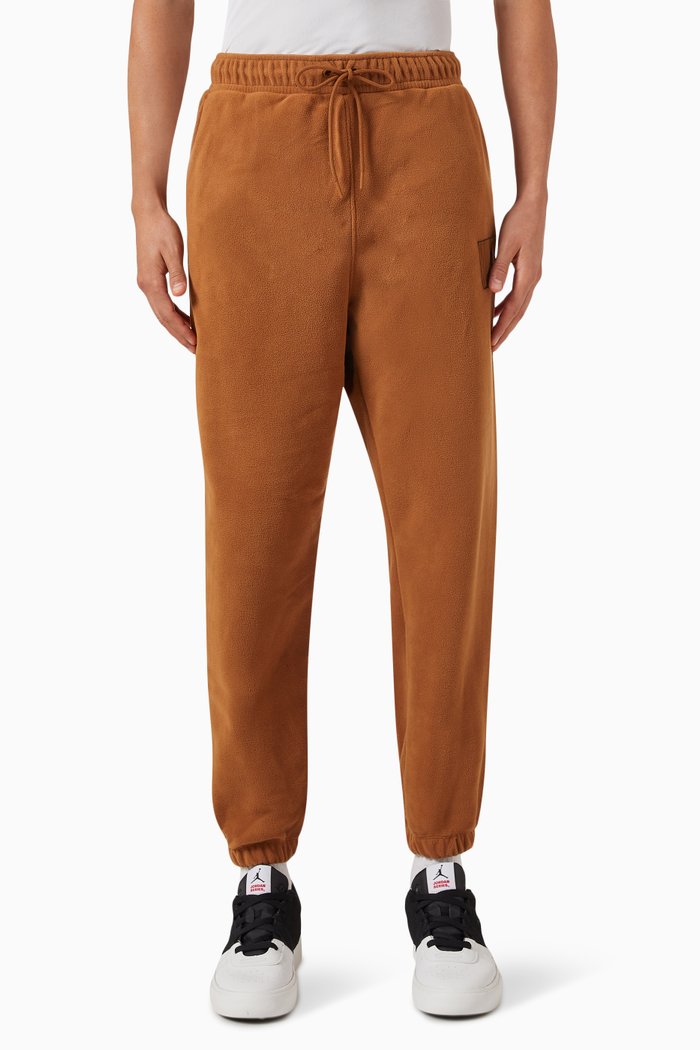 

Jordan Essentials Winter Pants in Cotton Fleece Blend, Brown