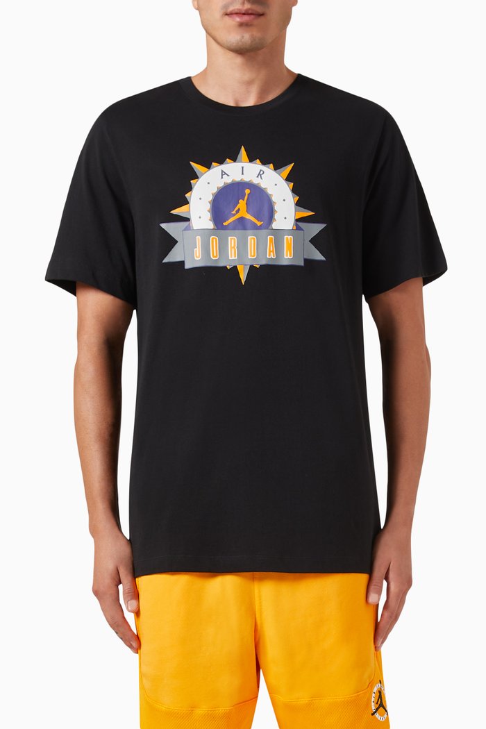 

Air Jordan MVP T-shirt in Cotton-jersey, Black
