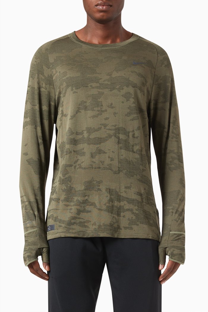 

Therma-FIT ADV Run Division T-shirt, Green