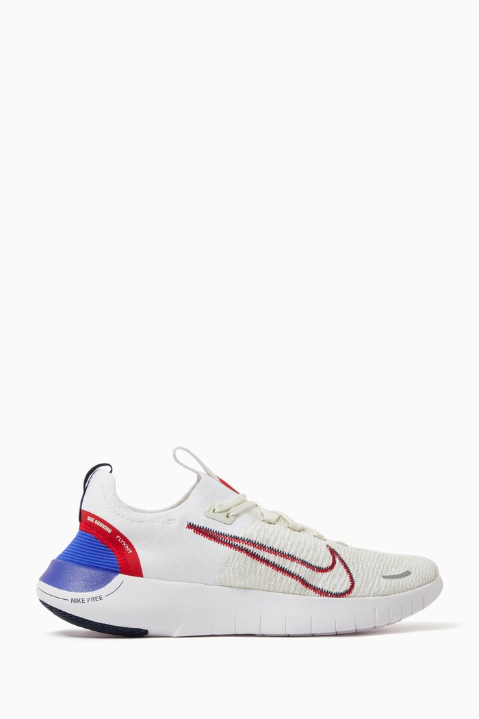 

Free RN NN Running Shoes in Flyknit, White