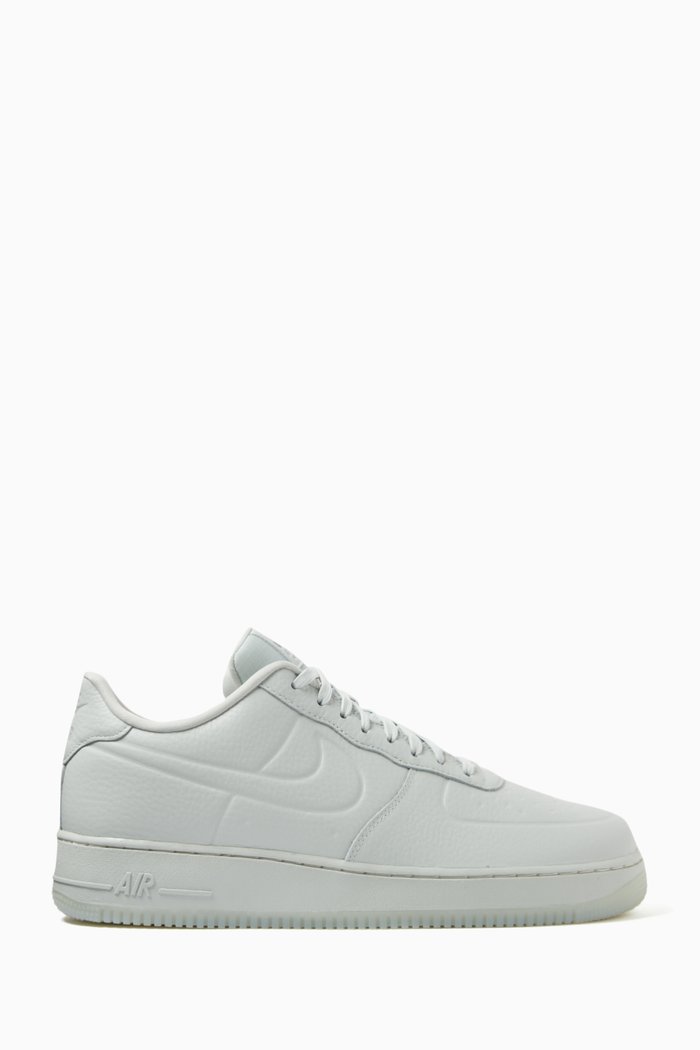 

Air Force 1 '07 Pro Tech Sneakers in Leather, Grey