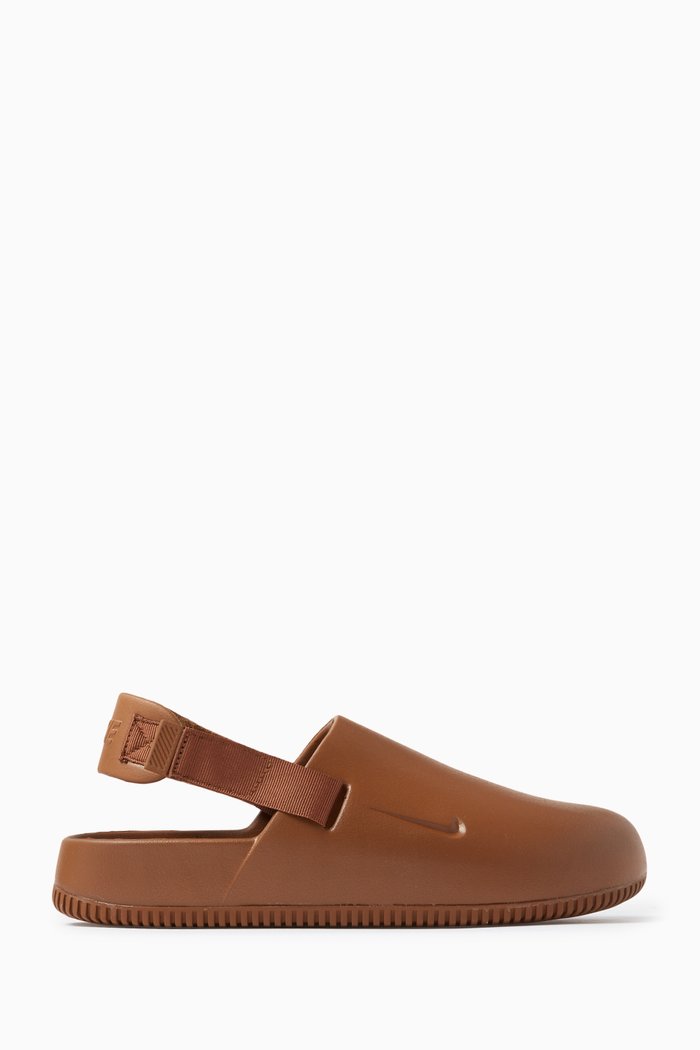 

Calm Mules in Foam, Brown