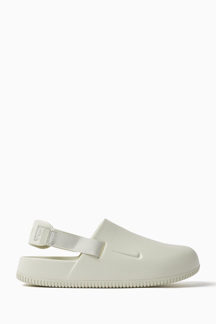 

Calm Mules in Foam, White