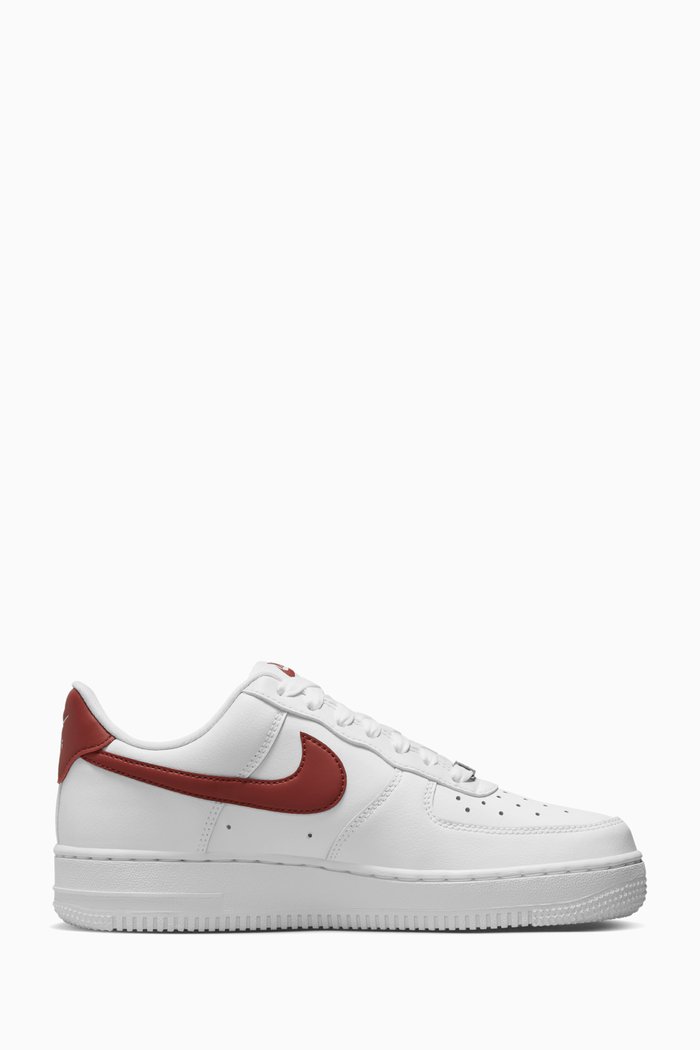 

Air Force 1 '07 Low-top Sneakers in Leather, Red
