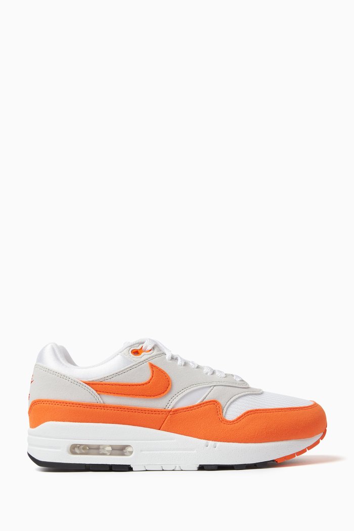

Air Max 1 '87 Sneakers in Leather, Grey