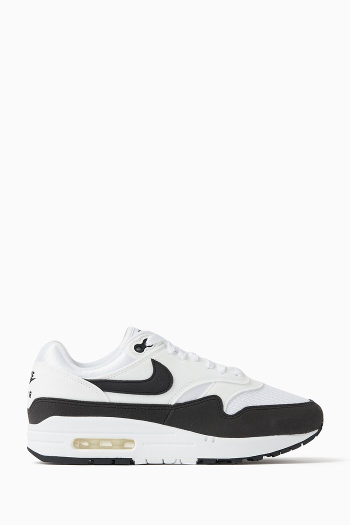 Air Max 1 '87 Sneakers in Leather, White