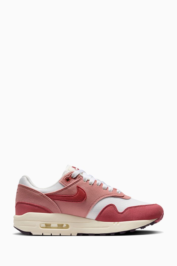 

Air Max 1 Sneakers in Suede & Mesh, Multicolour