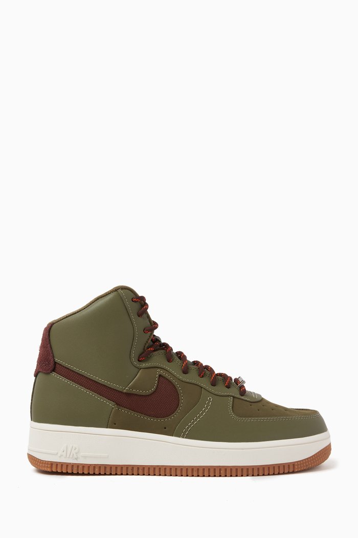 

Air Force 1 Sculpt Wild Sneakers in Suede, Multicolour