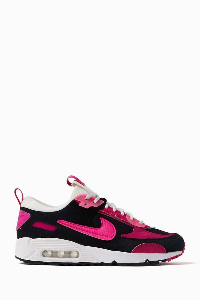 

Air Max 90 Futura Low-top Sneakers in Suede, Pink