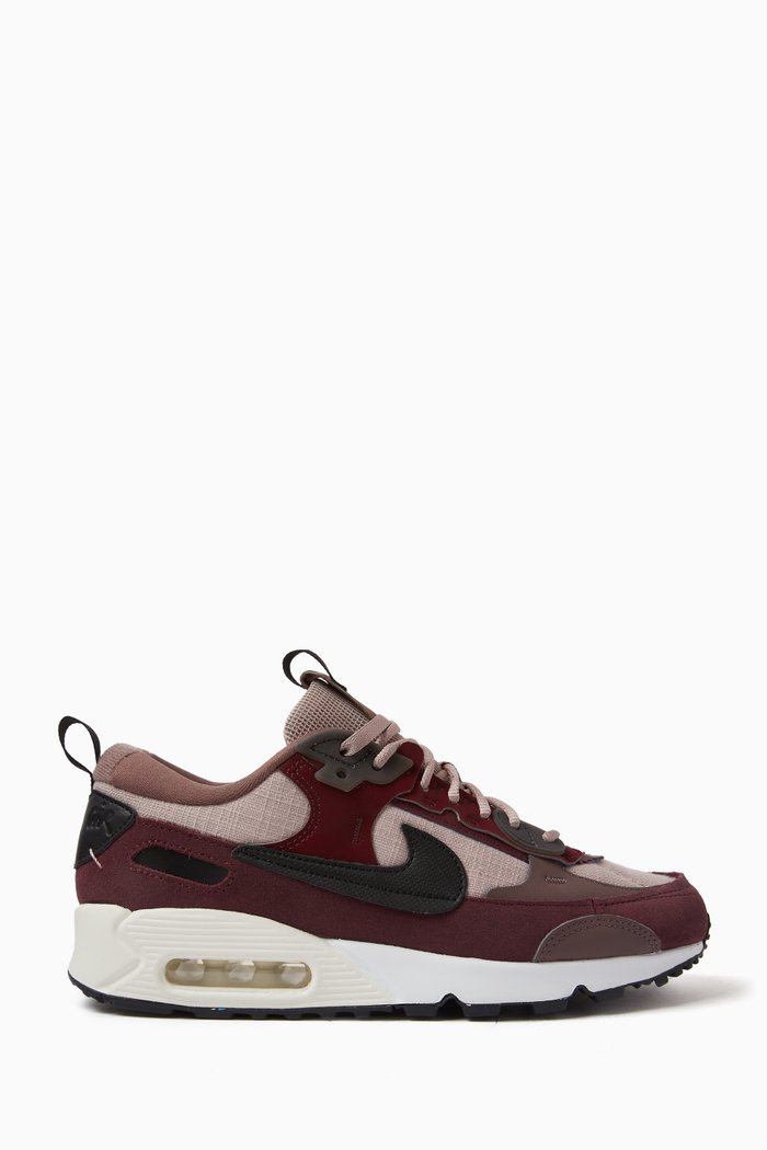 

Air Max 90 Futura Sneakers in Suede, Brown