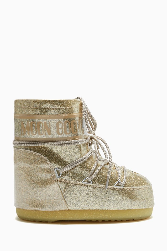 

Icon Low Boots, Gold