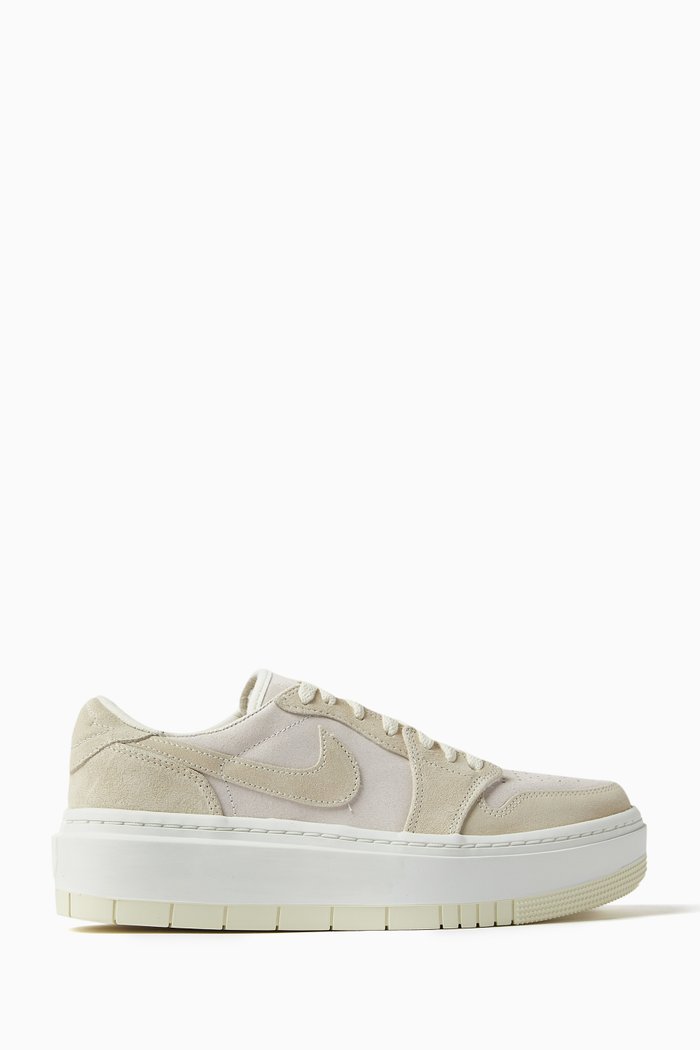 

Air Jordan 1 Elevate Low-top Sneakers in Leather, Neutral